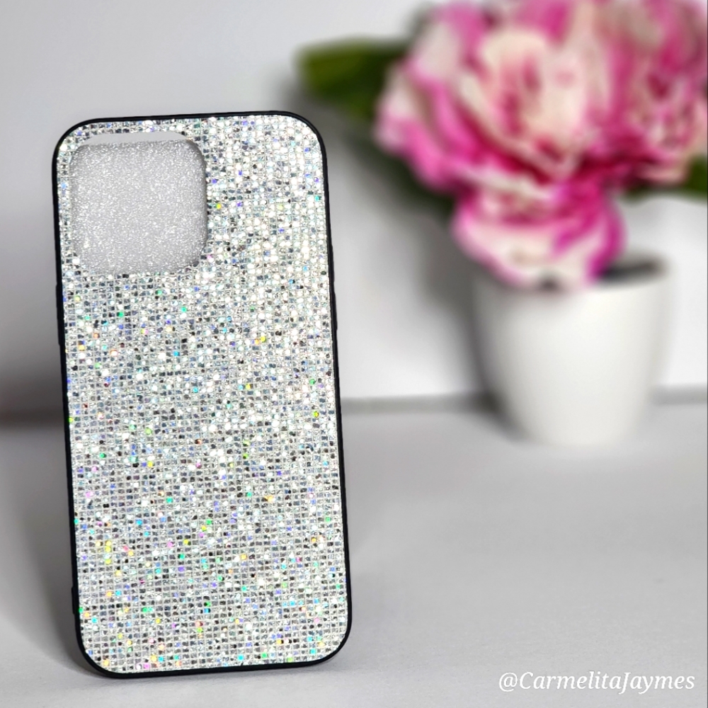 🪩 Disco Ball Hallographic Color Shifting Rainbow Colored iphone Case ☆》NWT《☆